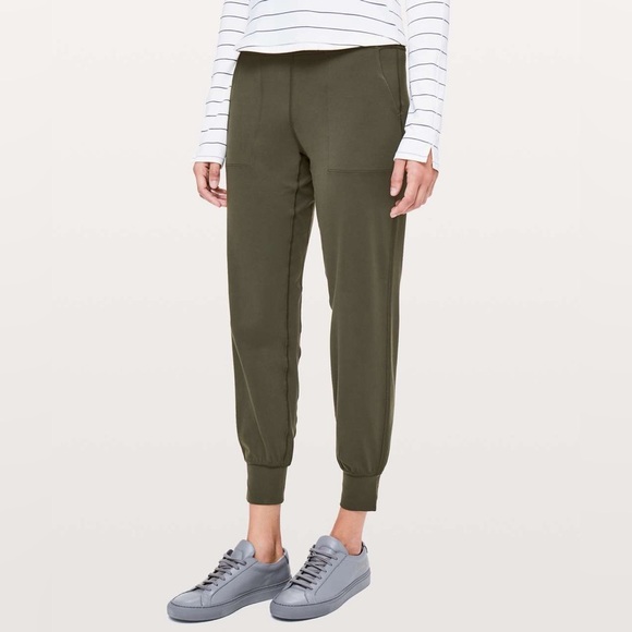 Lululemon Align Jogger 28" Dark Olive  Green Size 4 - Picture 1 of 7